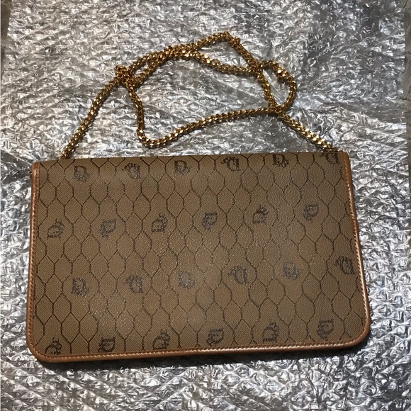 Christian Dior Flap Shoulder Bag/Clutch Bag authentic - VINTAGE - Picture 2 of 16